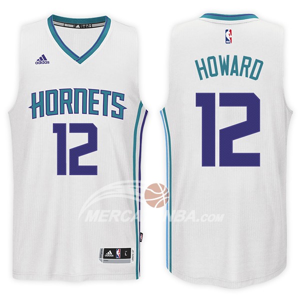 Maglia NBA Charlotte Hornets Dwight Howard Home 2017-18 Bianco